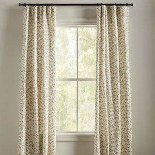 Kumquats Linen Curtain Panel 50" x 120"