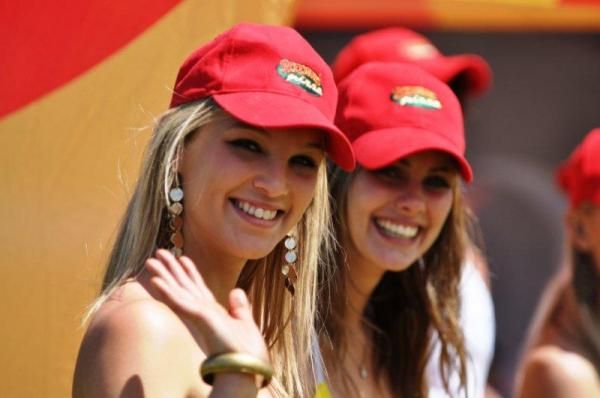 The Scooters pizza girls