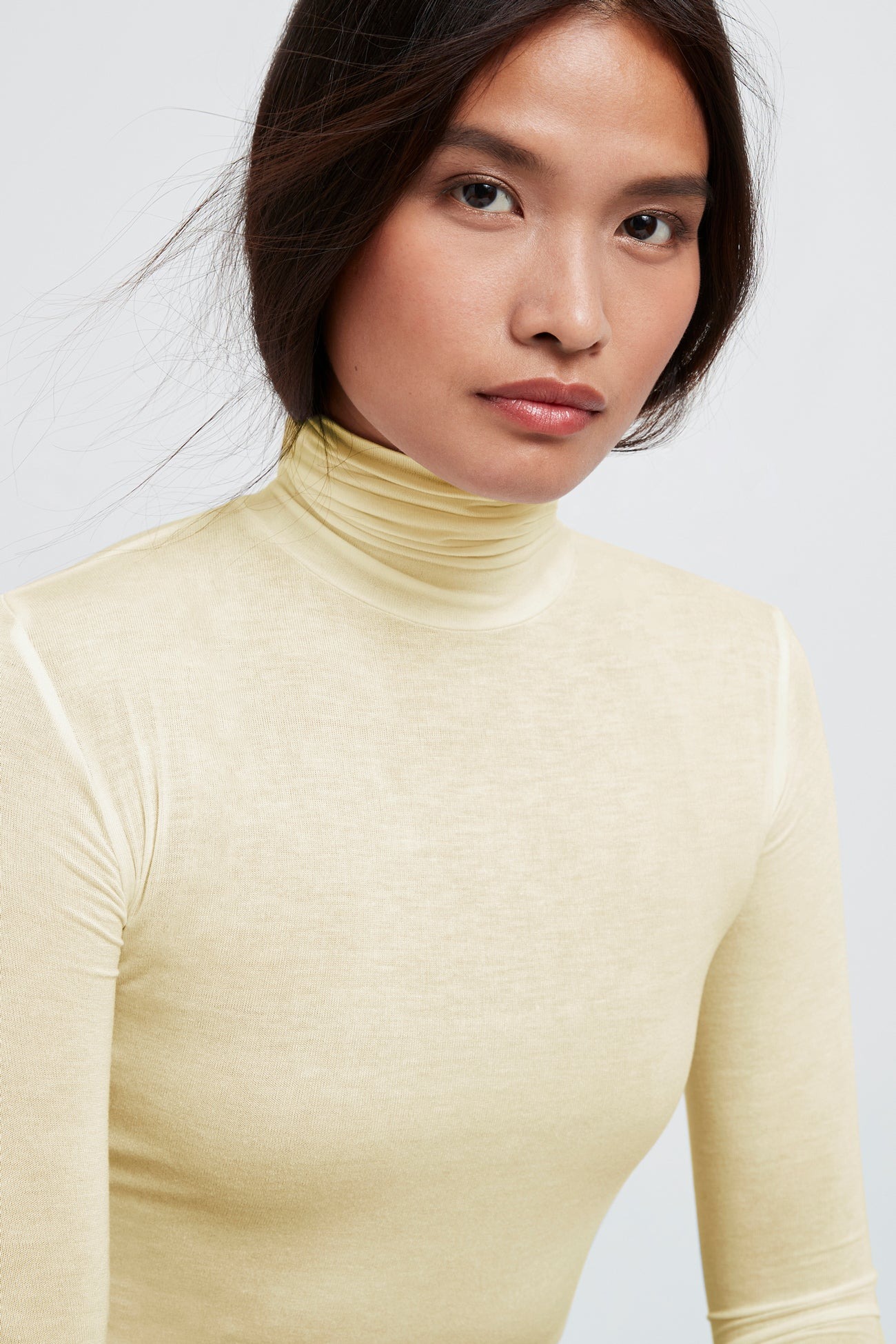 Marcella, Eloise Sheer Turtleneck