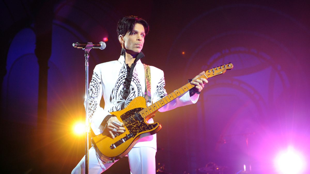 Prince performing live