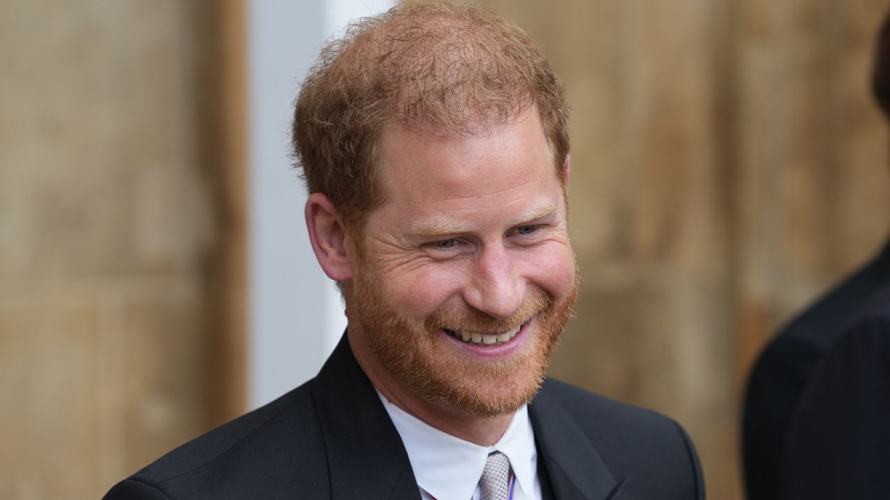 Prince Harry missed first day of trial for a sweet reason. Seen here after the Coronation of King Charles III 