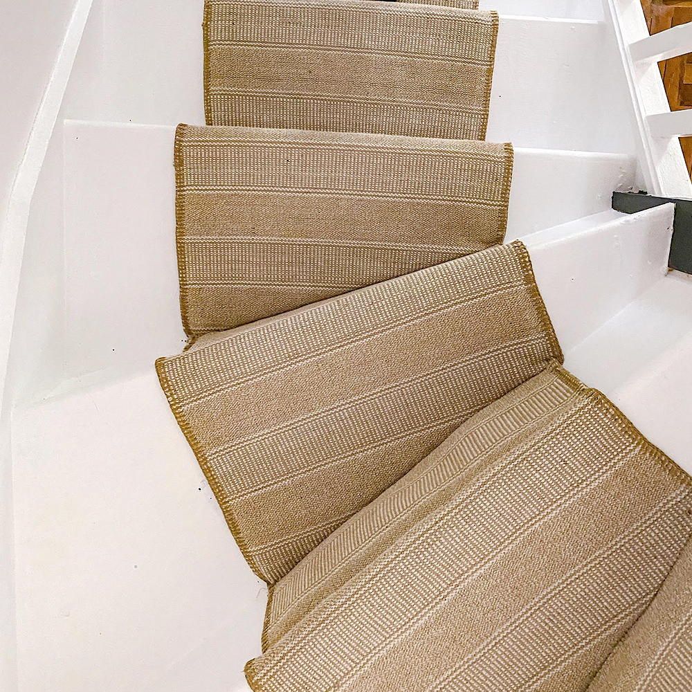 See how this clever IKEA stair runner rug hack transformed this hallway