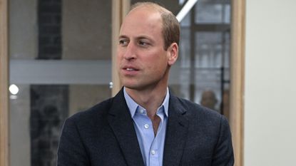 Prince William's disappointing Taylor Swift news ahead of coronation revealed. Seen here he listens to staff from SatVu during a visit to Sustainable Ventures on October 05, 2023