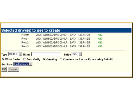 external raid storage