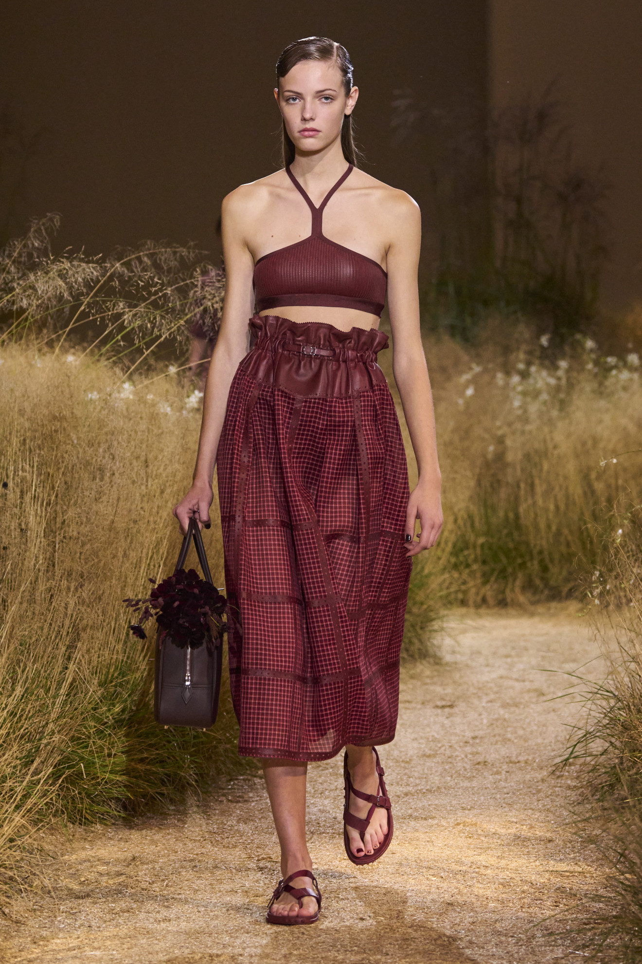 hermes runway imagery