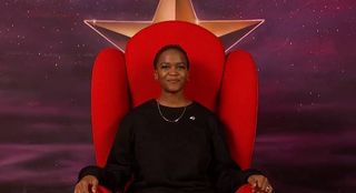 BBC Children In Need Oti Mabuse in the Graham Norton Red Chair