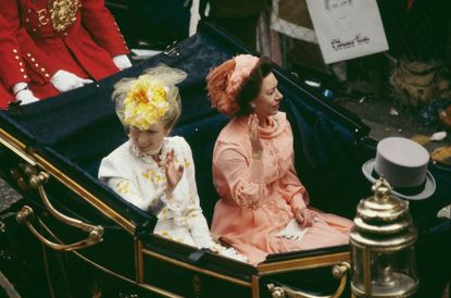 Princess Margaret and Ann Arrive