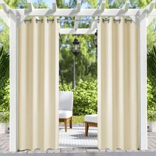 Pro Space 2 Panels Indoor/Outdoor Curtains Grommet Curtain (50
