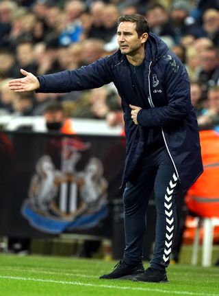 Frank Lampard's first Premier League game as Everton manager ended in defeat at Newcastle