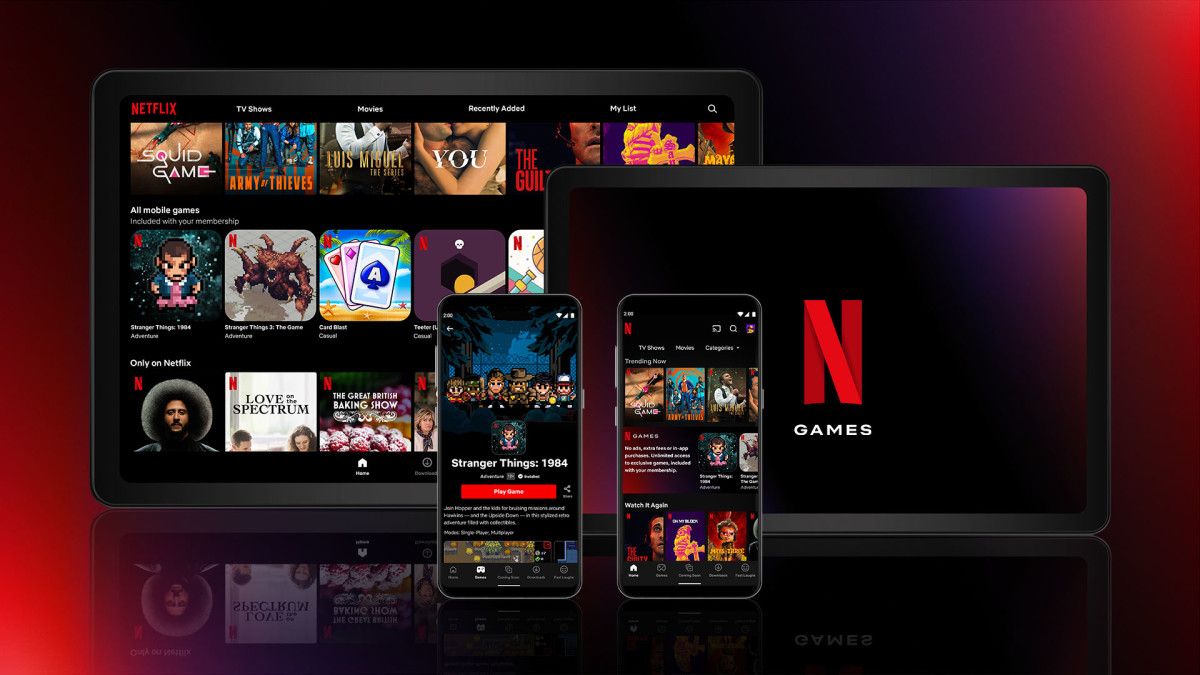 Netflix games library promo image