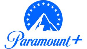 A screenshot of the Paramount Plus logo