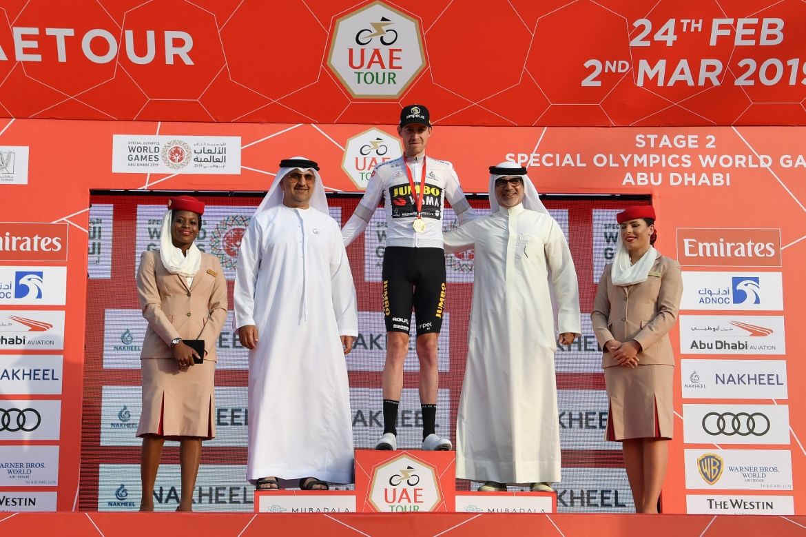 Laurens De Plus (Jumbo-Visma) retains the best young rider's jersey