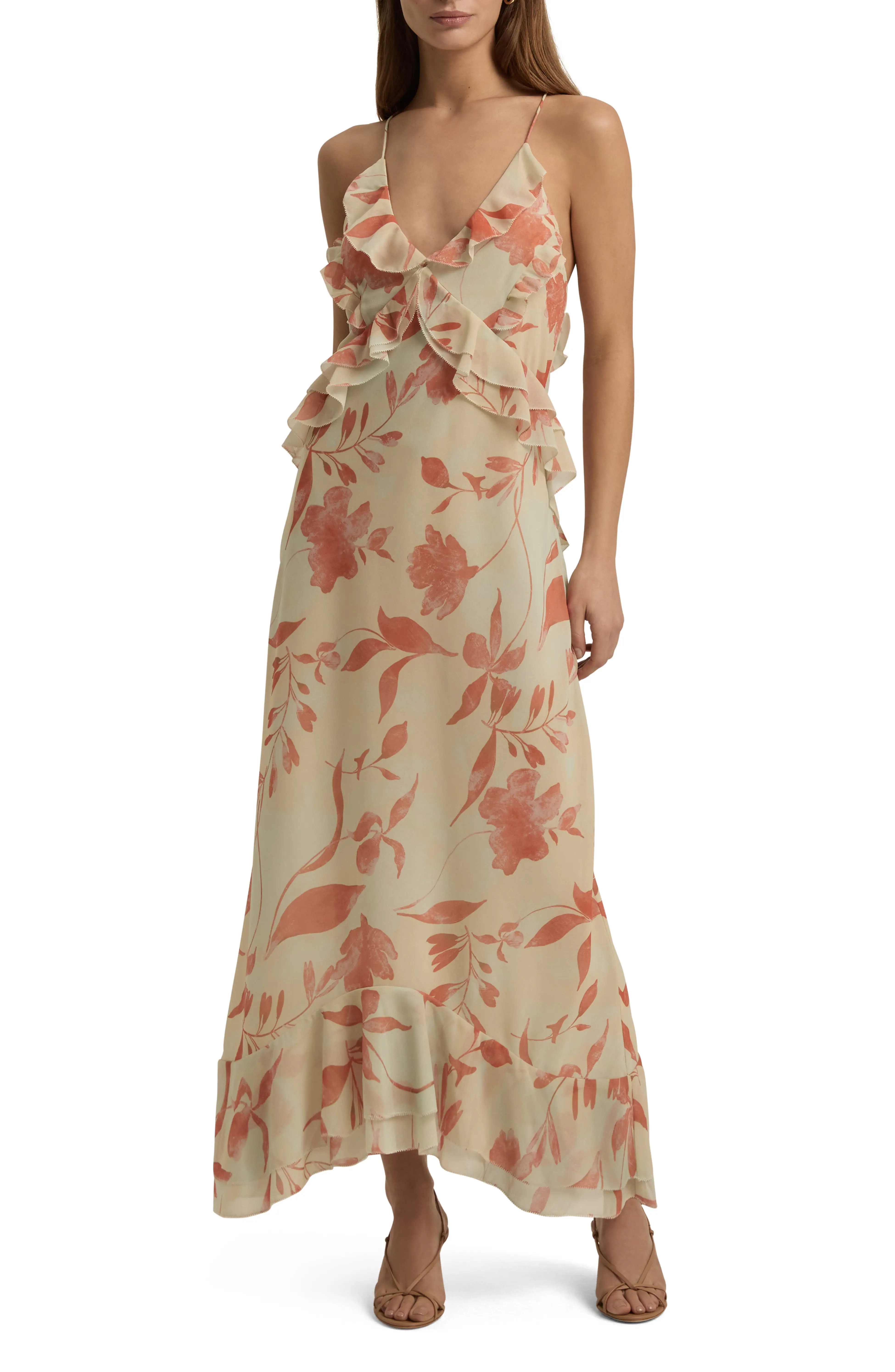 Favorite Daughter, The Who Me Floral Maxi Dress (Was $298)