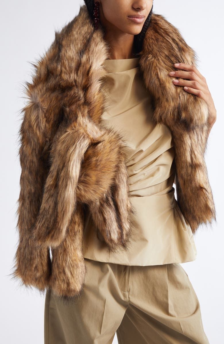 Hare Faux Fur Scarf