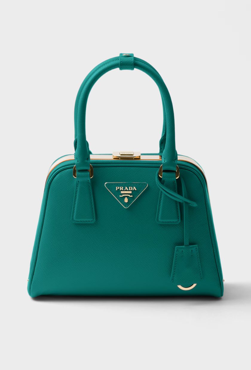 Prada, Pyramid Saffiano Bag