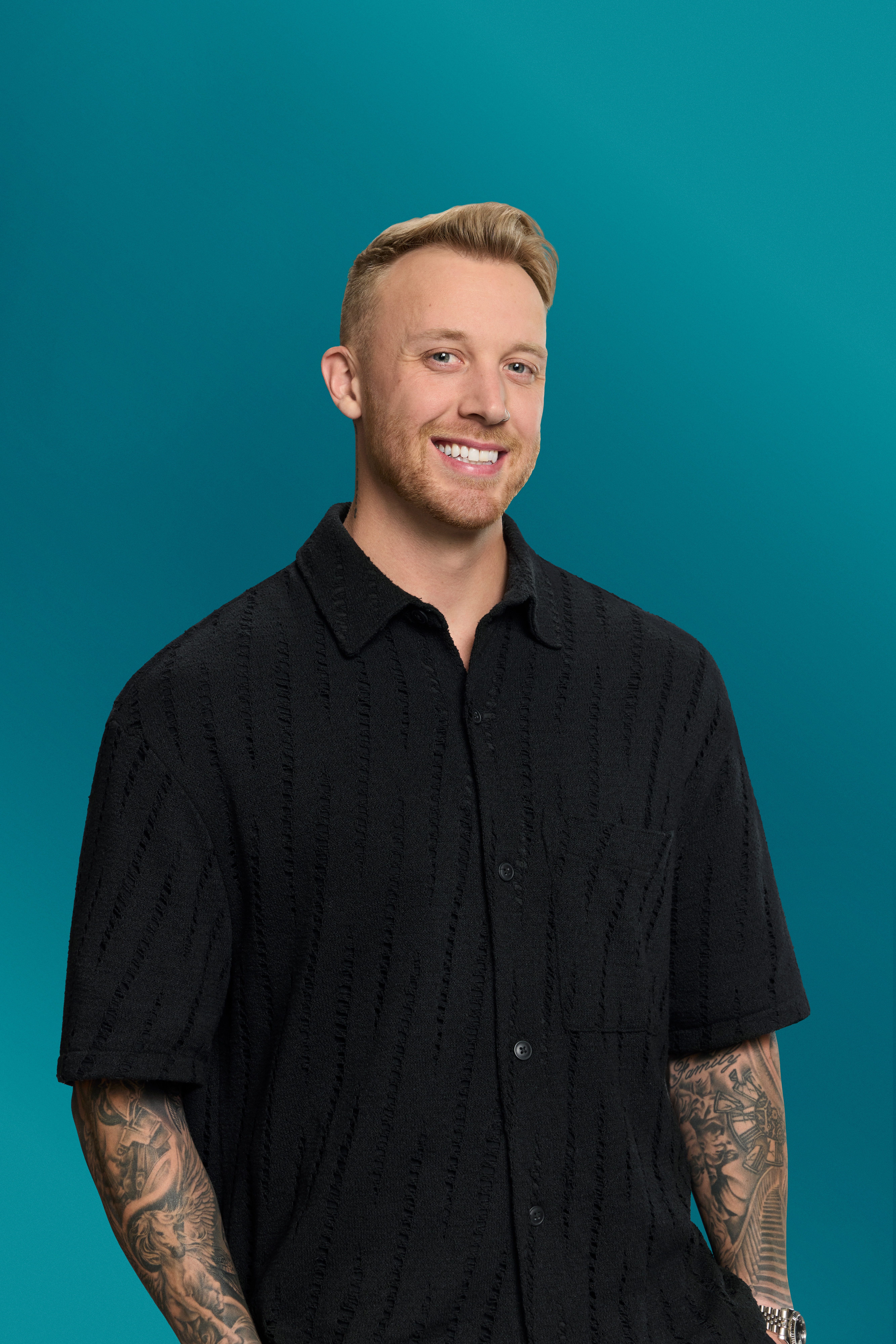 Justin Gettman in Age of Attraction Season 1.