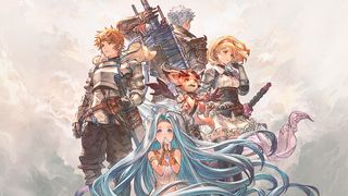 Granblue Fantasy Relink; anime haracters in a grouo