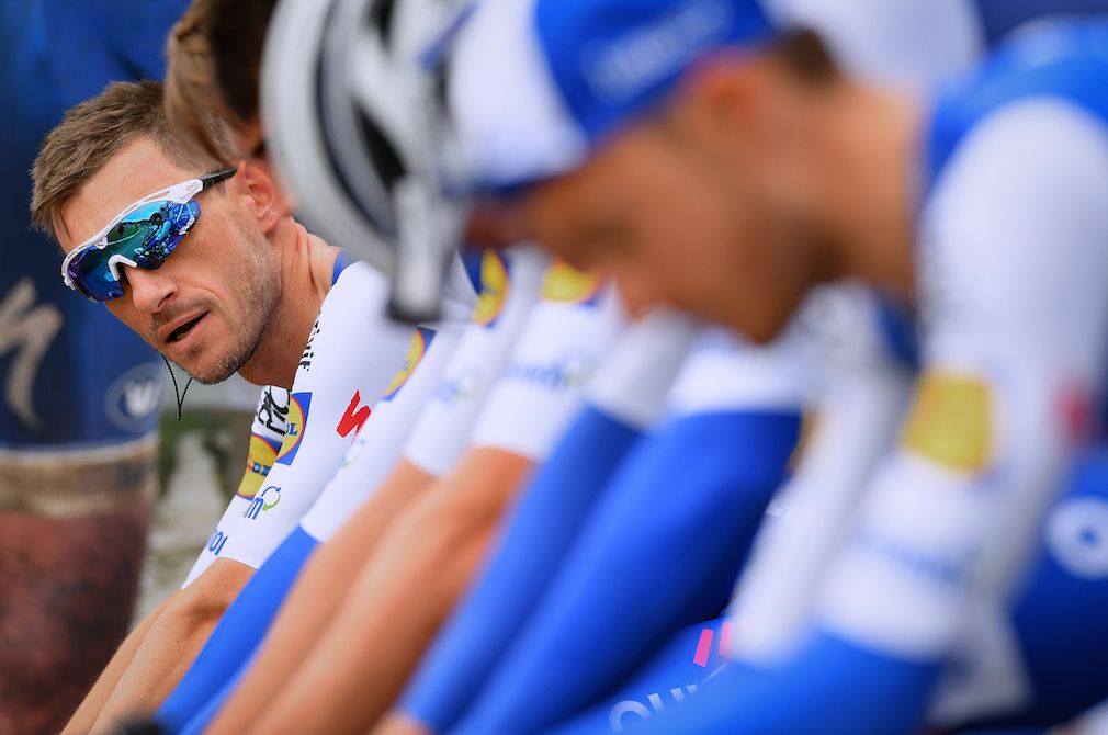 Quick-Step Floors ahead of the Hammer Chase