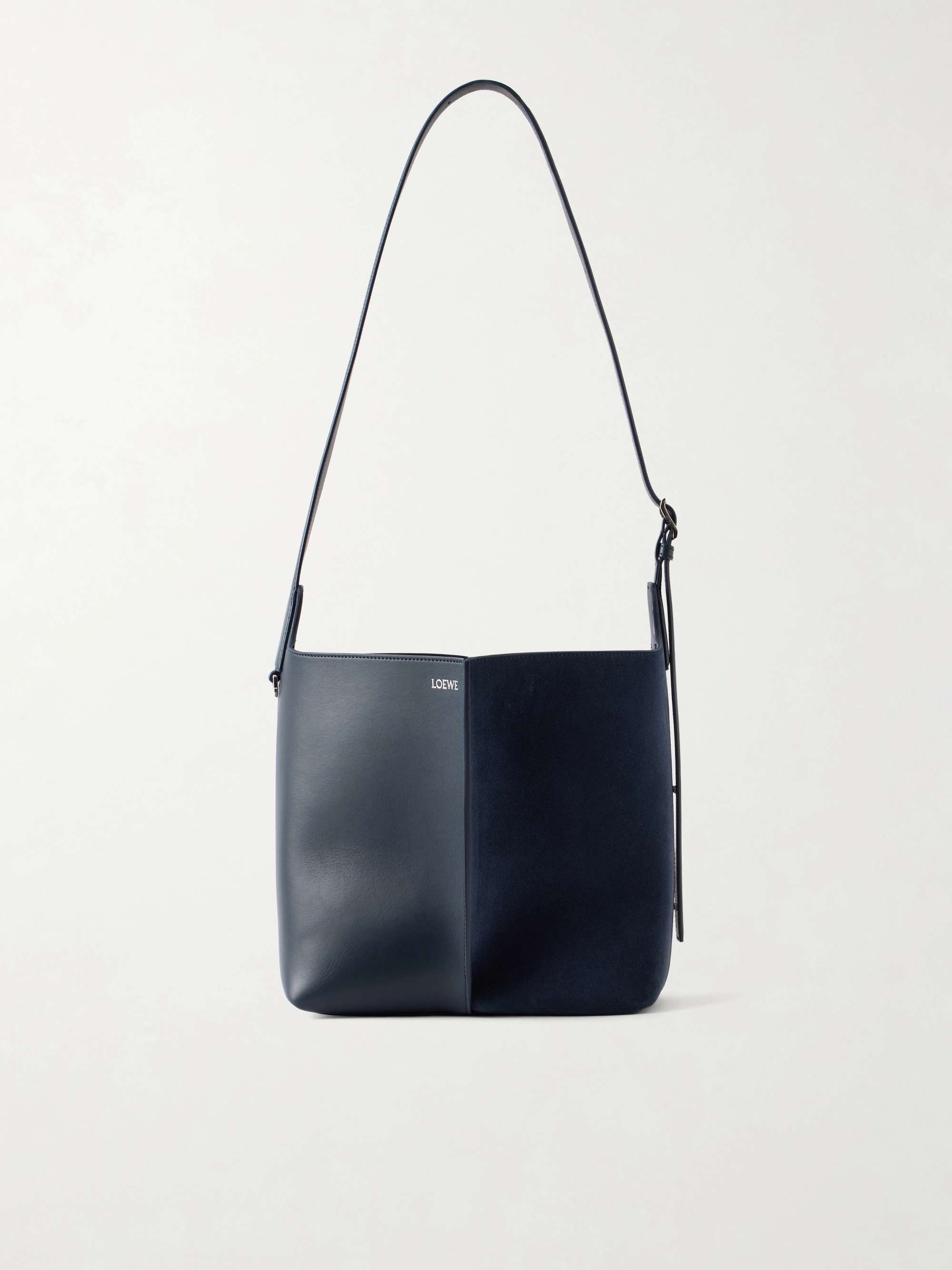 Bilbao Suede and Leather Tote