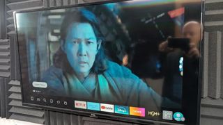 Amazon Fire TV with intrusive video ad example