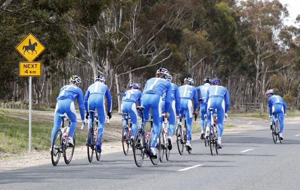 The Italians hope this is how their rivals will see them on race day