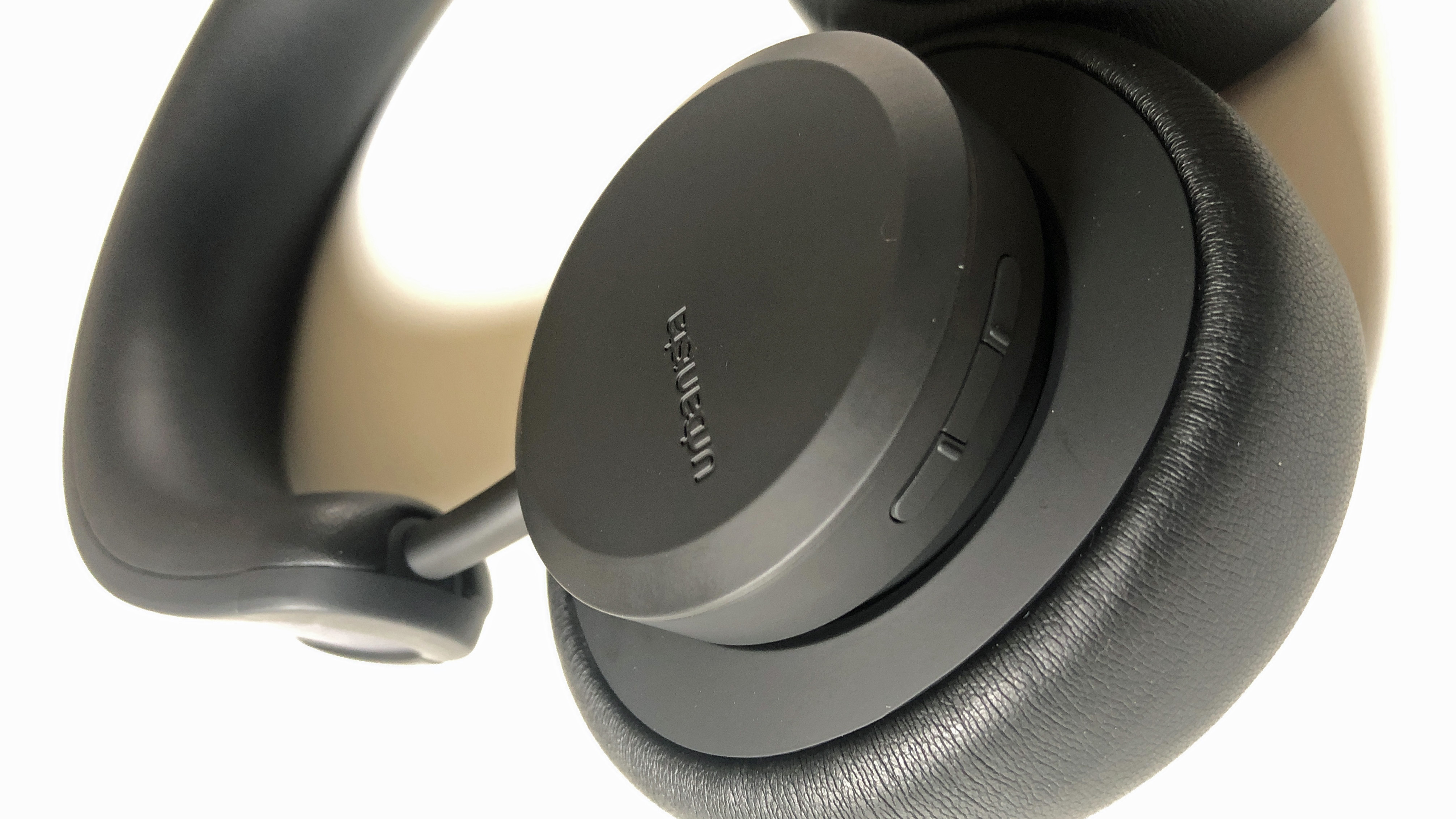 a closeup of the urbanista miami headphones