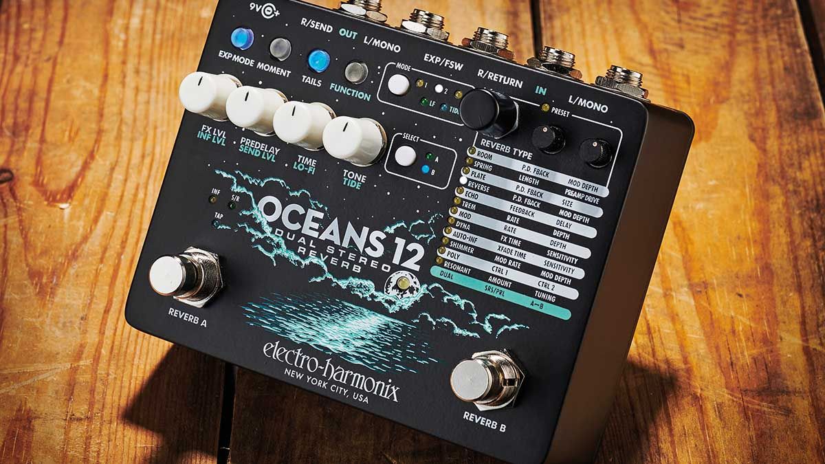 Electro Harmonix Oceans 12 Dual Stereo Reverb - Town Center Music