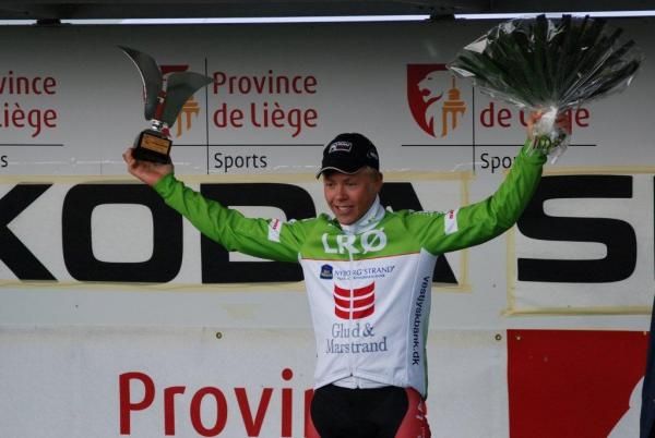 Michael Andersen (Glud &amp; Marstrand) winner of the U23 Liege-Bastogne-Liege