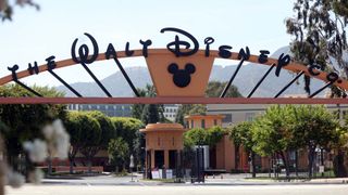 Disney Studios entrance in Hollywood