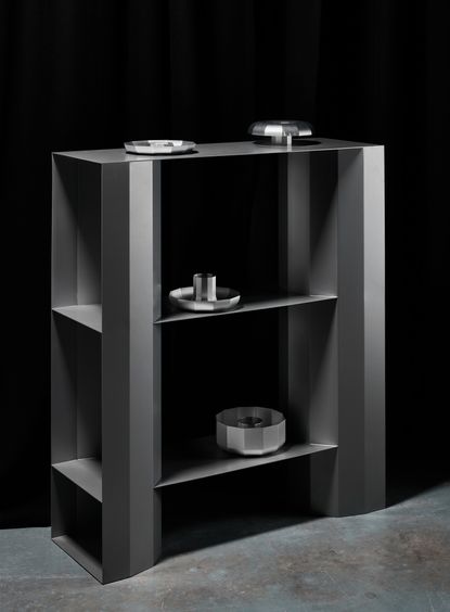 MMR Studio shelves made of aluminium
