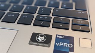 HP ZBook Firefly G9 Fingerprint and Directional Keys