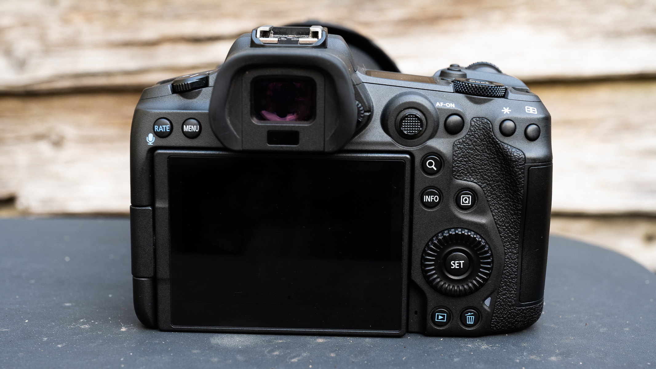 Canon EOS R5 rear view