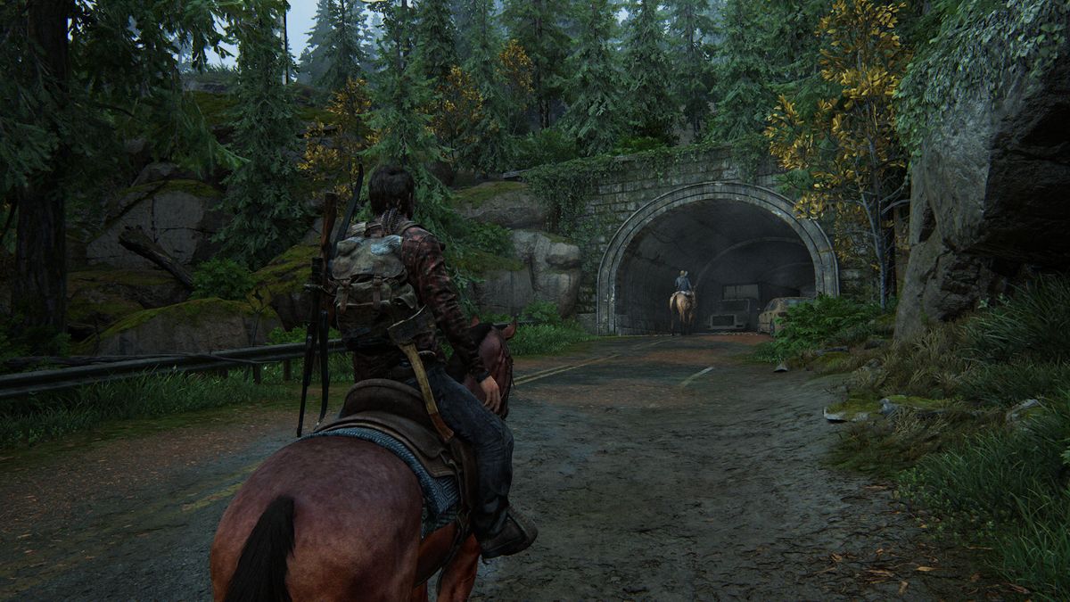 The Last of Us Part 1 Joel on horseback