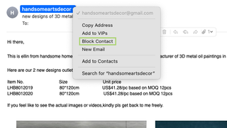 MacBook tips: How to block a sender in Apple Mail