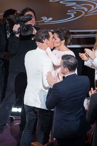 Matthew McConaughey And Camila Alves At The Oscars