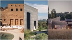 3 houses of the year 2026 in a collage - Wallpaper* best use of material: earth biulding