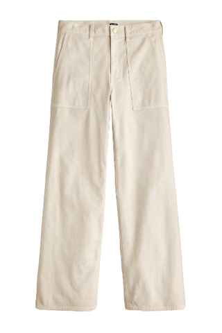 J.Crew Camp-Pocket Wide-Leg Pant