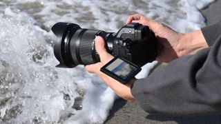 Lifestyle shot of Nikon Z5 II