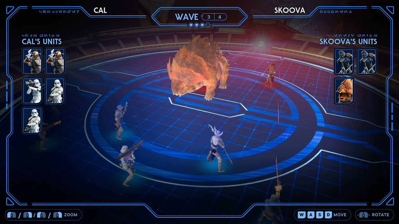 Star Wars Jedi: Survivor Holo Tactics - Playing against Skoova