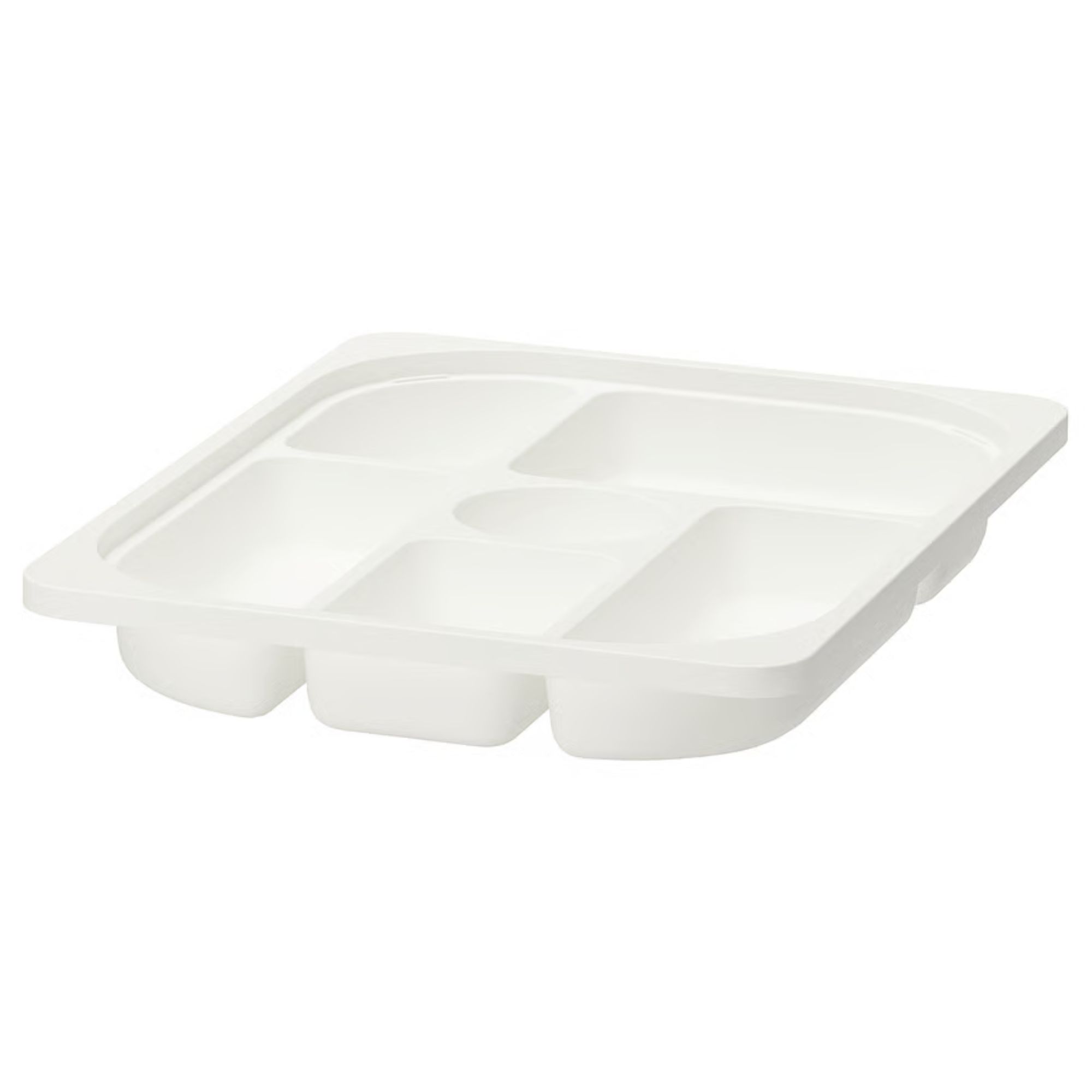 White TROFAST storage tray