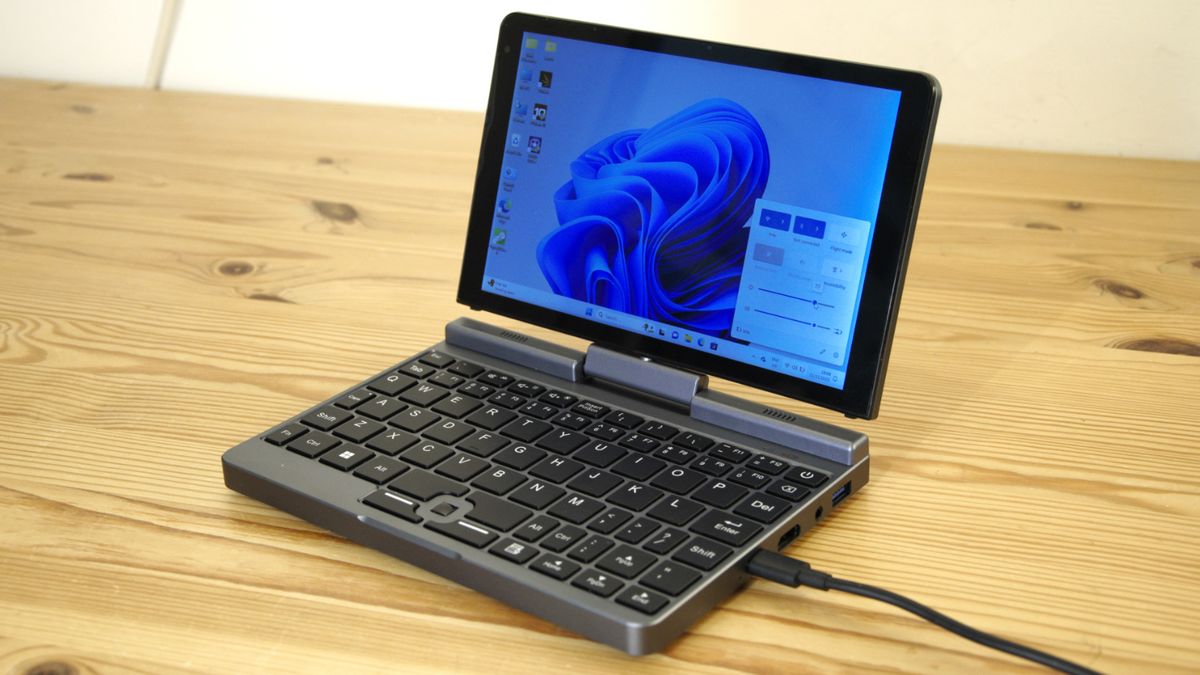 This tiny, cute pocket laptop that transforms into a tablet is a