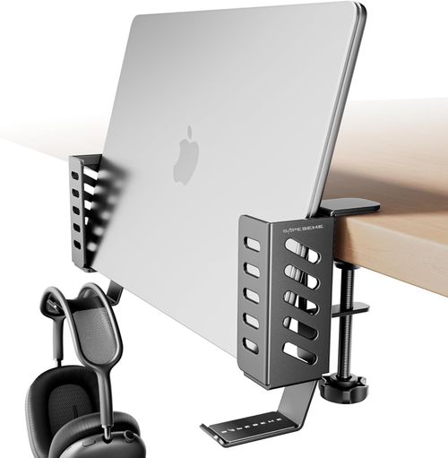 Sapesehe Laptop Holder Vertical, Laptop Stand for Desk