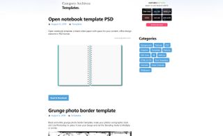 Free graphic design templates: PSDgraphics