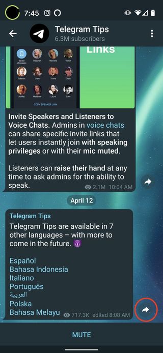How To Create Share Telegram Widgets App 2