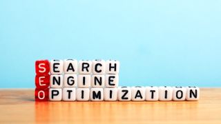 Search Engine Optimization written in dice