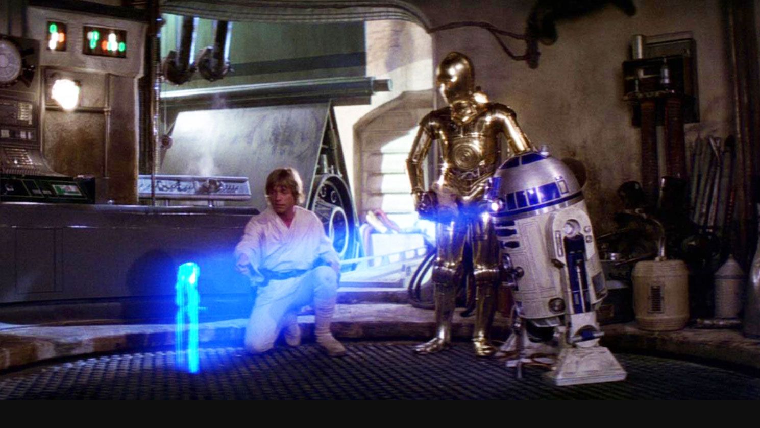 This Star Wars hologram made history, and you can get one for free