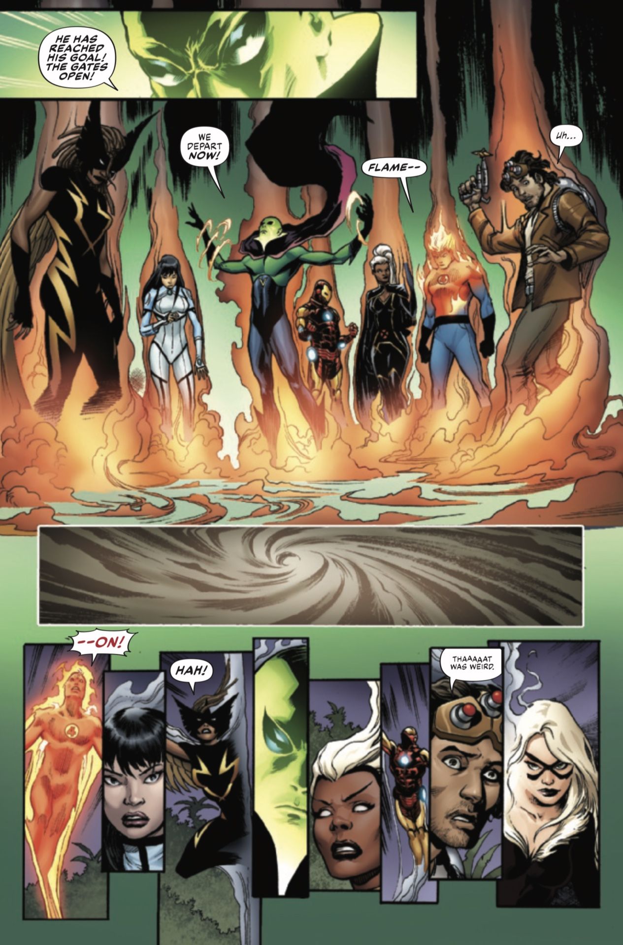 The Marvels #7 page