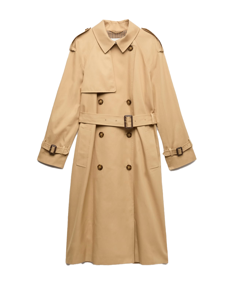 beige womens trench coat