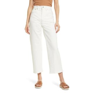 Madewell The Perfect Vintage Wide Leg Crop Jeans 