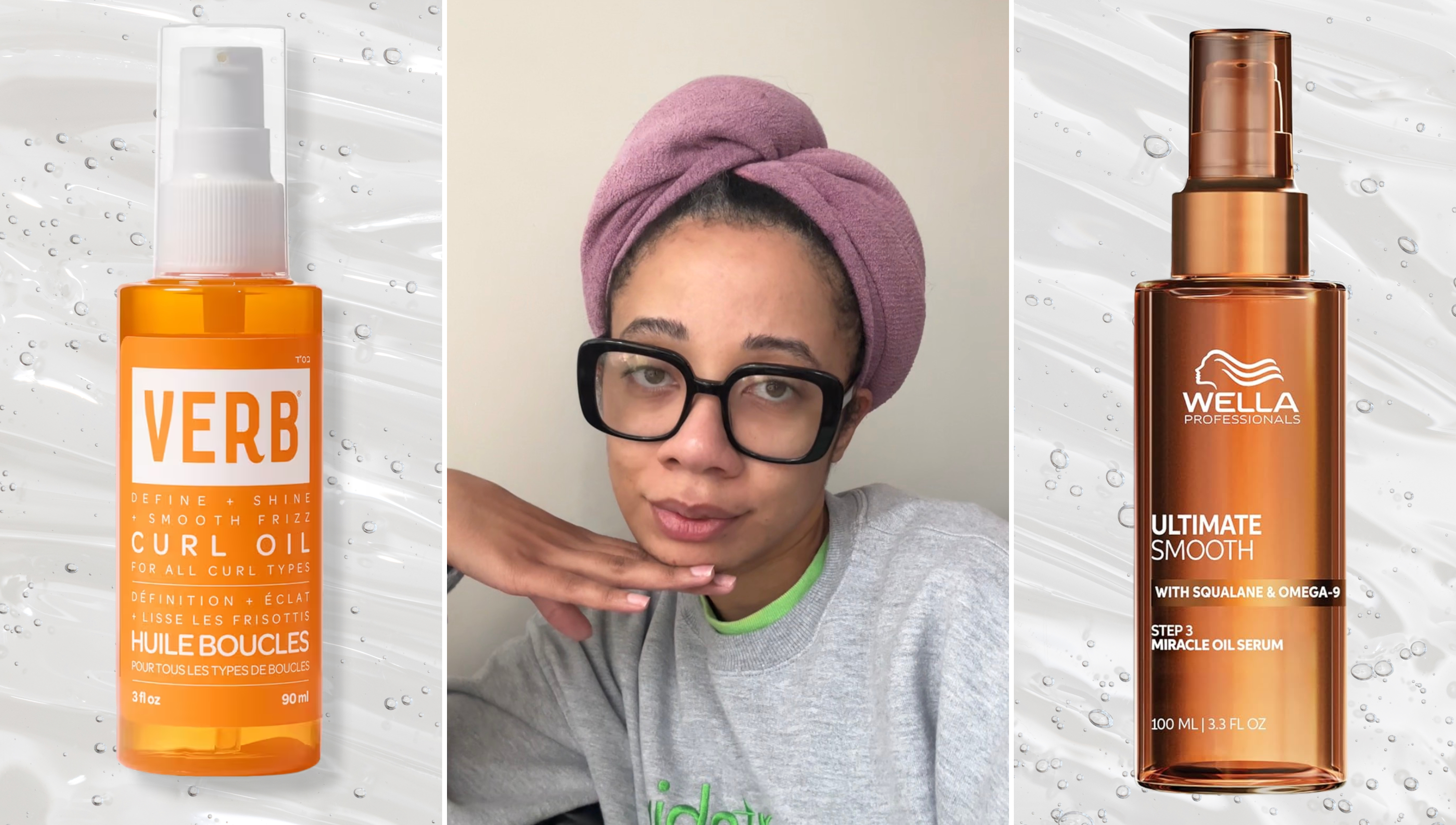 air dry for curly hair